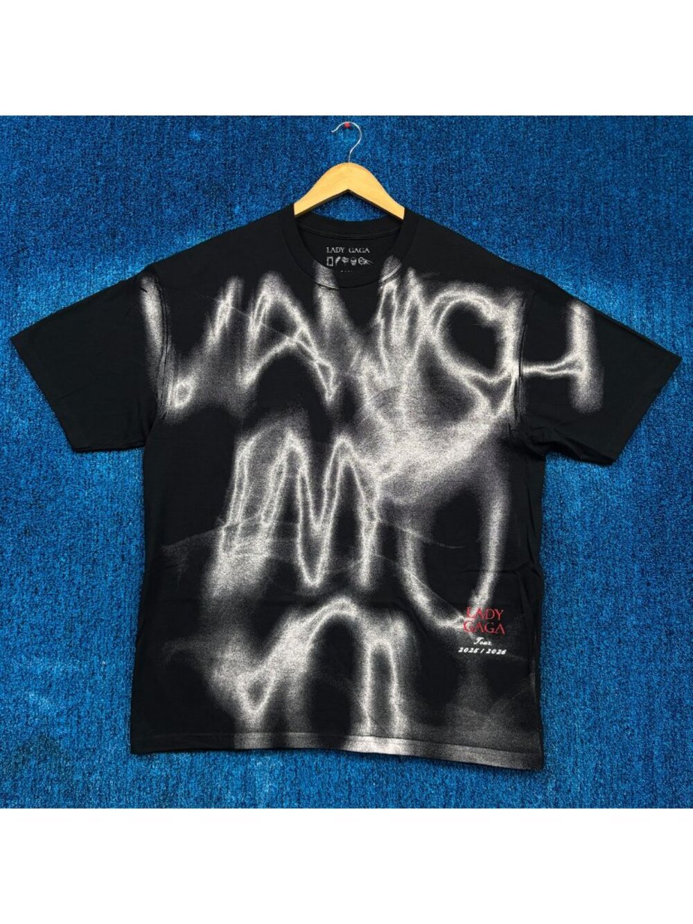 Lady Gaga Vanish Into You Tour T-Shirt Size Large